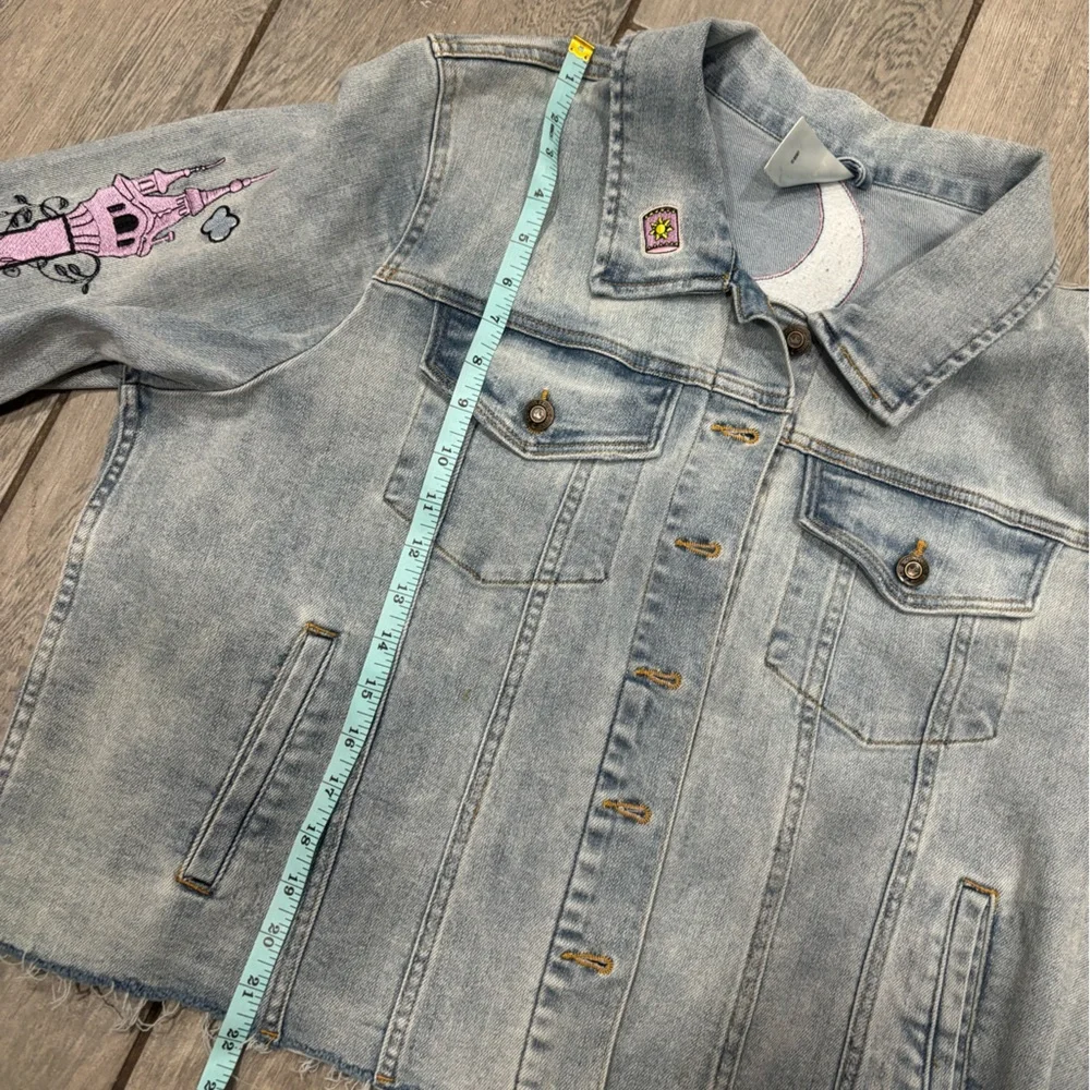 Disney Rapunzel Denim Jacket Tangled Size 1X - Picture 7 of 12